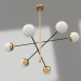 3d model Chandelier Navia black, bronze (07636-6.20) - preview