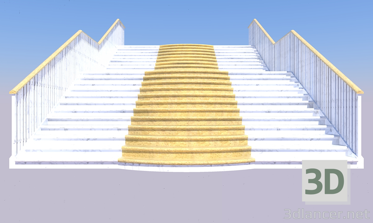 3d model Stairs - preview