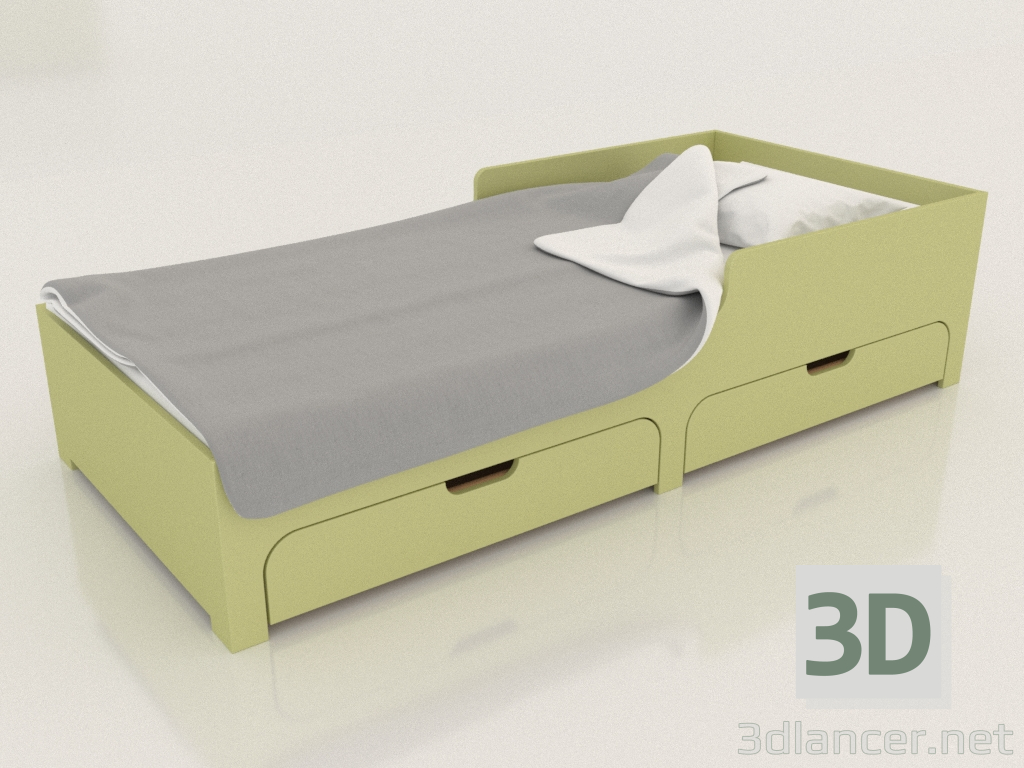 modello 3D Letto MODE CR (BDDCR2) - anteprima