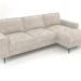 3D Modell MADISON Schlafsofa mit Ottomane - Vorschau