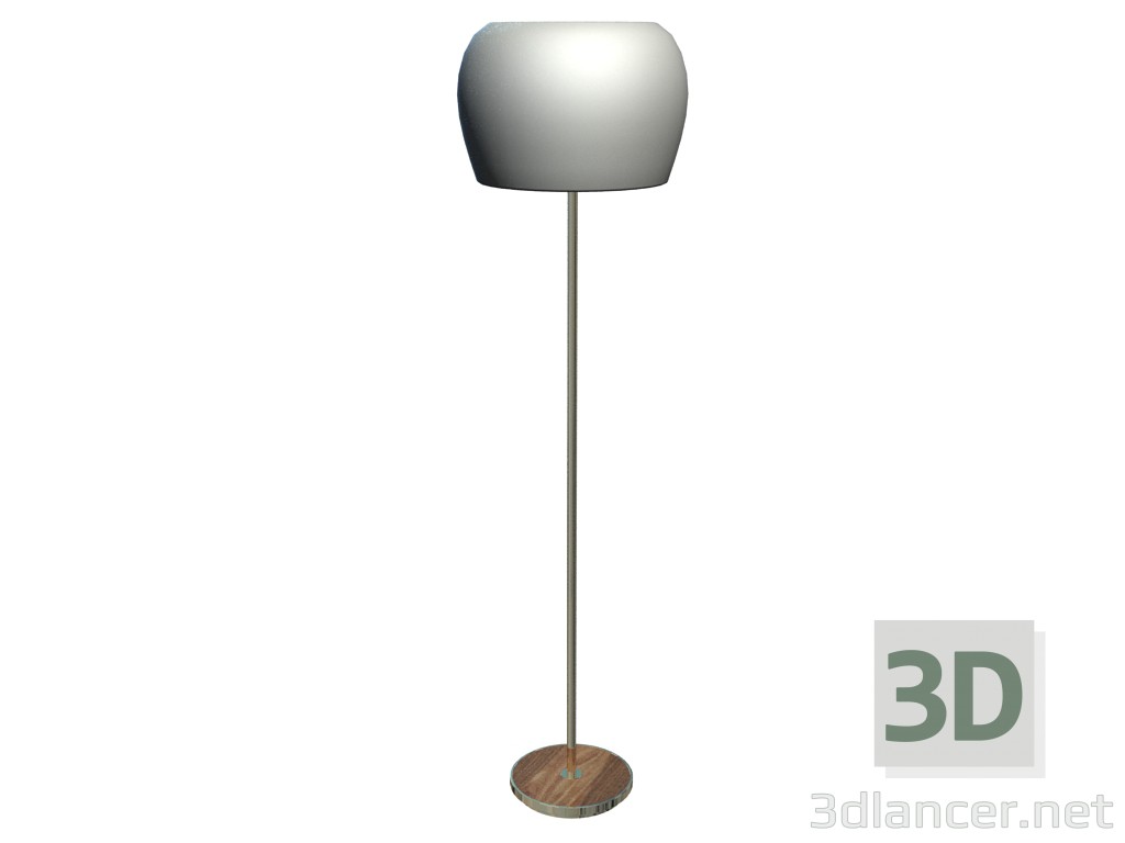 3d model Lámpara de pie Coppa 7690 - vista previa