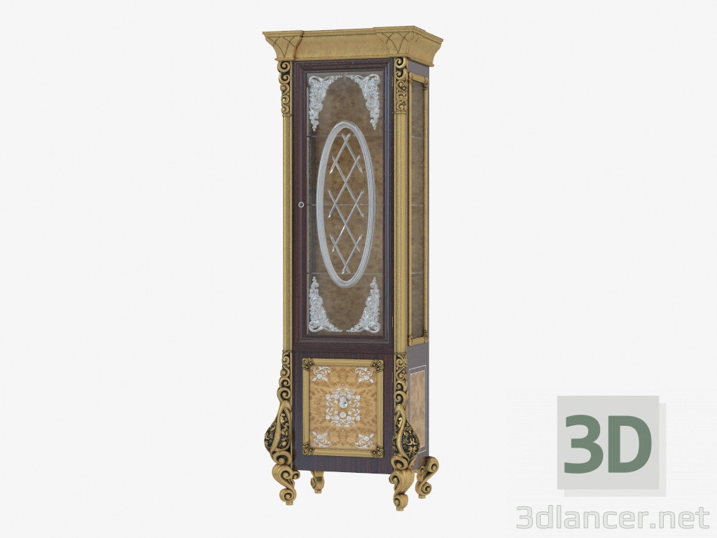 3D modeli Klasik stilde 500 vitrin - önizleme