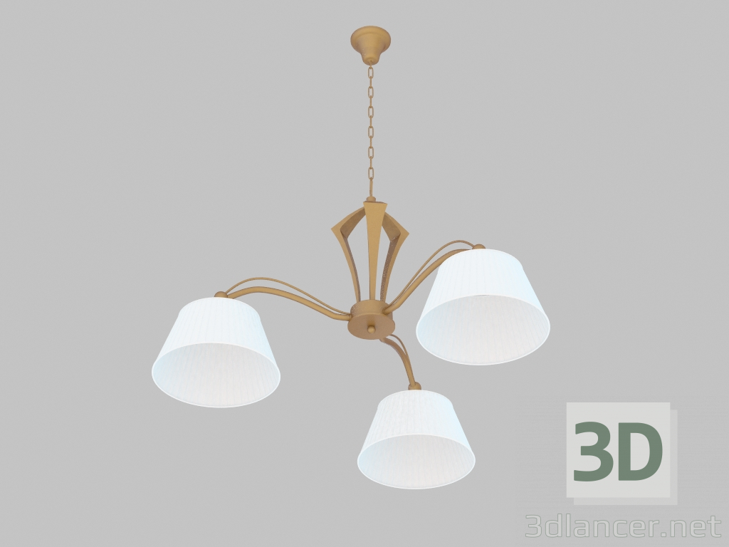 3d model Chandelier Comfort (9370-3P) - preview