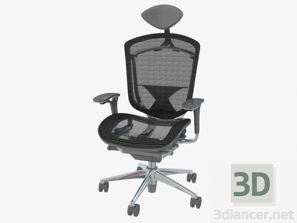 3d model Silla de oficina Ergohuman - vista previa