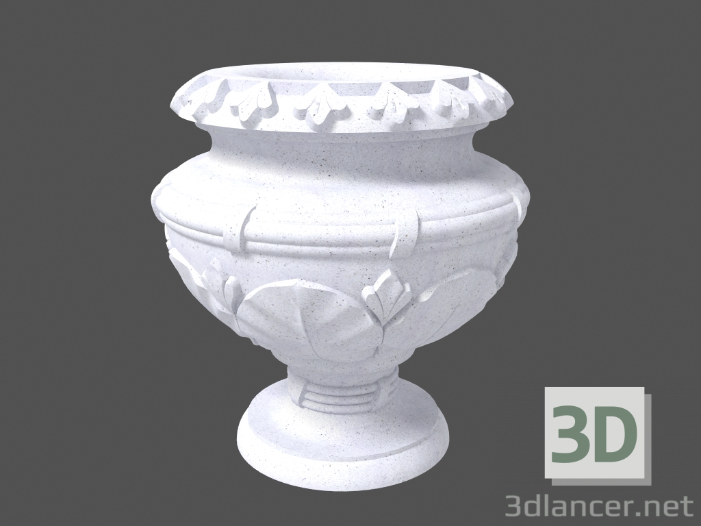 Modelo 3d Vaso de flores (LV52LB) - preview