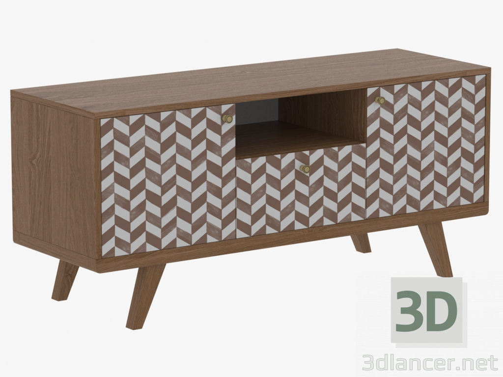 3D Modell TV-Ständer TV THIMON (IDC010001050) - Vorschau