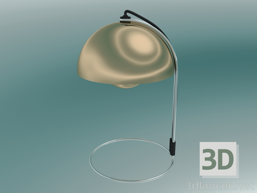 modello 3D Lampada da tavolo Vaso da fiori (VP4, Ø23cm, H 35.9cm, ottone lucido) - anteprima