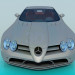 3d модель 2005 Mercedes-Benz SLR – превью