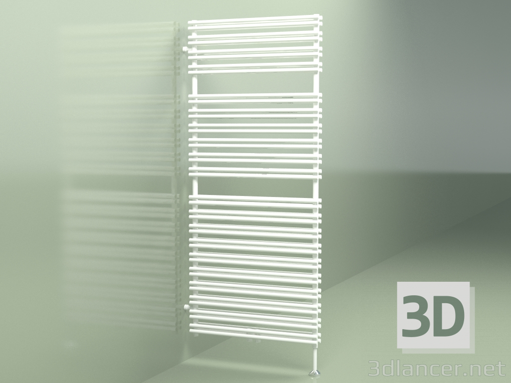 3d model Heated towel rail - Mauritius (MAU 18 07, RAL - 9016) - preview