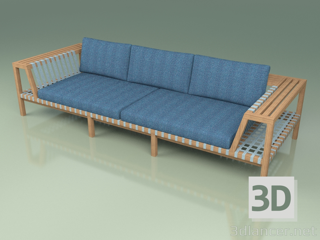 3d model Sofá 130 - vista previa