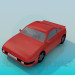 3d model Sports car - preview