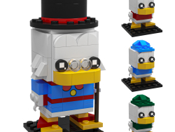 Lego Scrooge McPato Huey Dewey Louie