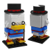 modèle 3D de Lego Scrooge McDuck Huey Dewey Louie acheter - rendu