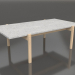 3D Modell Couchtisch Eugene (Heller Beton, Helle Eiche) - Vorschau