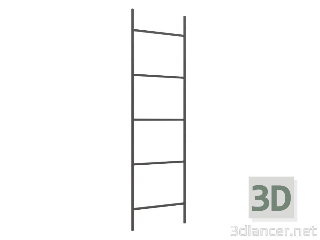 3d model escalera decorativa - vista previa