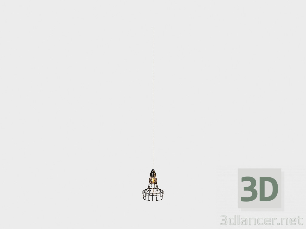 3d модель Люстра EVRON BENT METAL FRAME CHANDELIER (CH091D-1) – превью