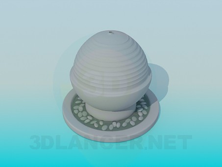 3D modeli Çeşme - önizleme