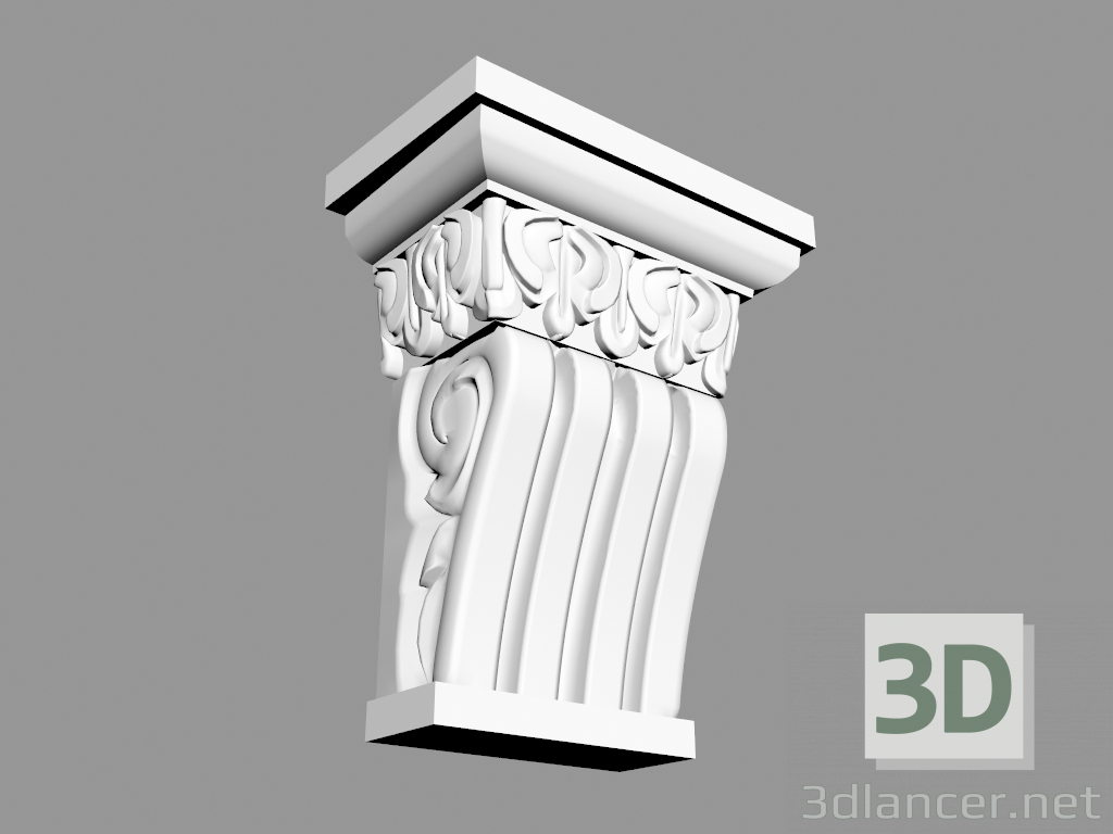 modello 3D Staffa (КР19) - anteprima