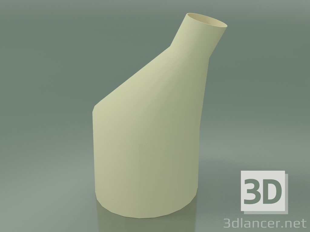 modello 3D Vaso Fabrica (H 30 cm, P 34 cm, Sabbia) - anteprima