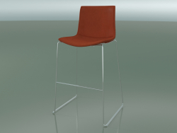 Bar Chair 0321 (auf einer Rutsche mit abnehmbarer Lederausstattung, Bezug 2)