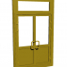 3d model Plastic entrance door - preview