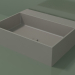 modello 3D Lavabo da appoggio (01UN31302, Clay C37, L 60, P 48, H 16 cm) - anteprima