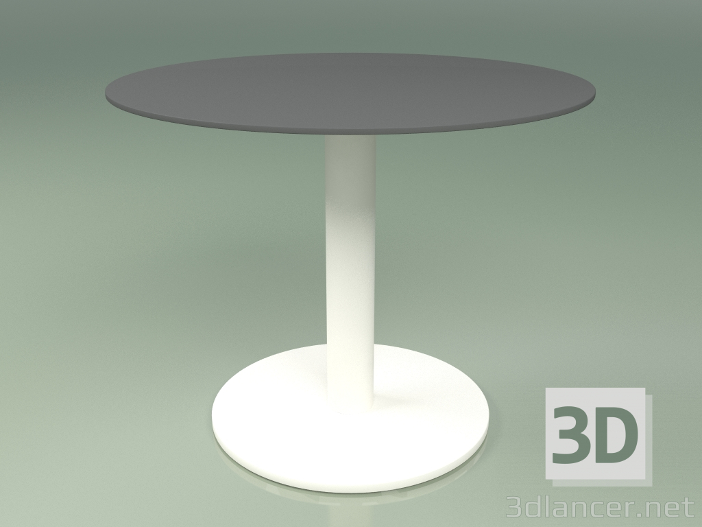 3d model Mesa 003 (Leche de metal, HPL gris) - vista previa