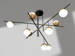 Chandelier Navia black, bronze (07636-9.20)