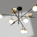 3d model Chandelier Navia black, bronze (07636-9.20) - preview