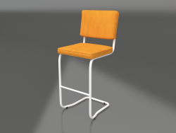 Tabouret de bar Ridge Rib Kink (Jaune)