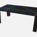 3d model Rectangular table with marble top Carmen Z01 - preview