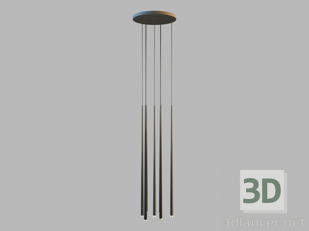 modello 3D Lampada a sospensione 0916 - anteprima