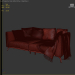 Sofa "Vernon" 3D-Modell kaufen - Rendern