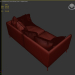 modello 3D di Divano "Vernon" comprare - rendering