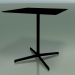 3d model Square table 5549 (H 72.5 - 69x69 cm, Black, V39) - preview