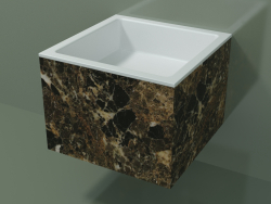 Lavabo sospeso (02R122301, Emperador M06, L 48, P 48, H 36 cm)