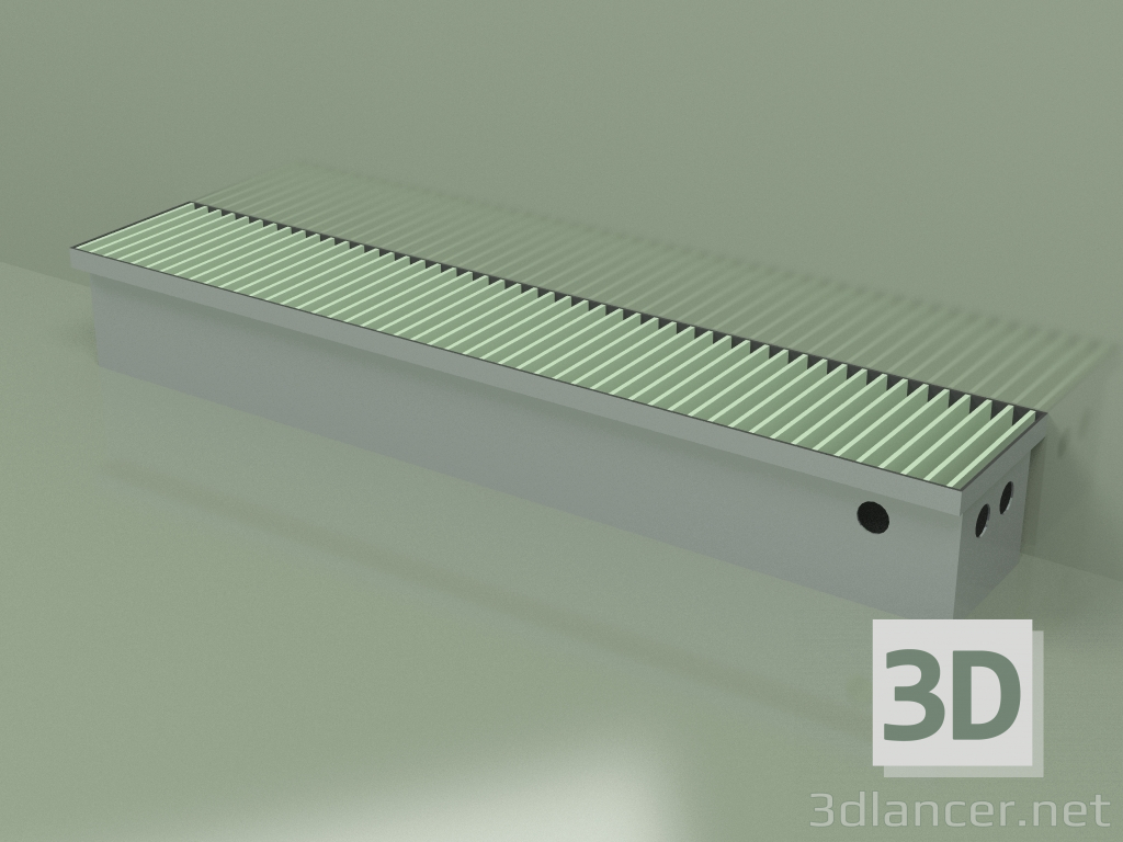 3d model Duct convector - Aquilo FMK (180x1000x140, RAL 6019) - preview