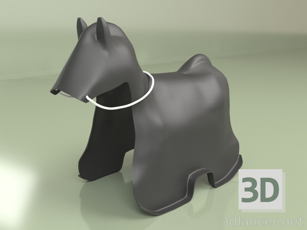 Modelo 3d Tamborete de cavalo - preview