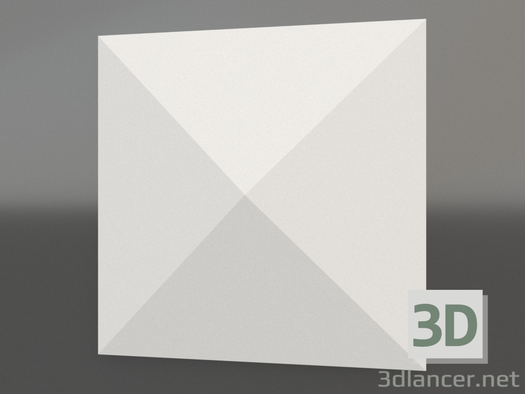 Modelo 3d painel 3D M-104 - preview