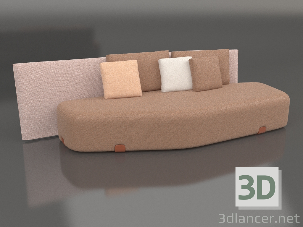 modello 3D Modulo Minorca (Terracotta) - anteprima