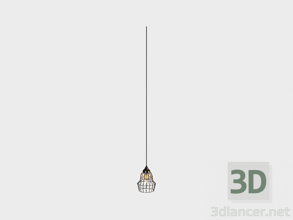 3d model EVRON METAL FRAME ceiling CHANDELIER (CH091C-1) - preview