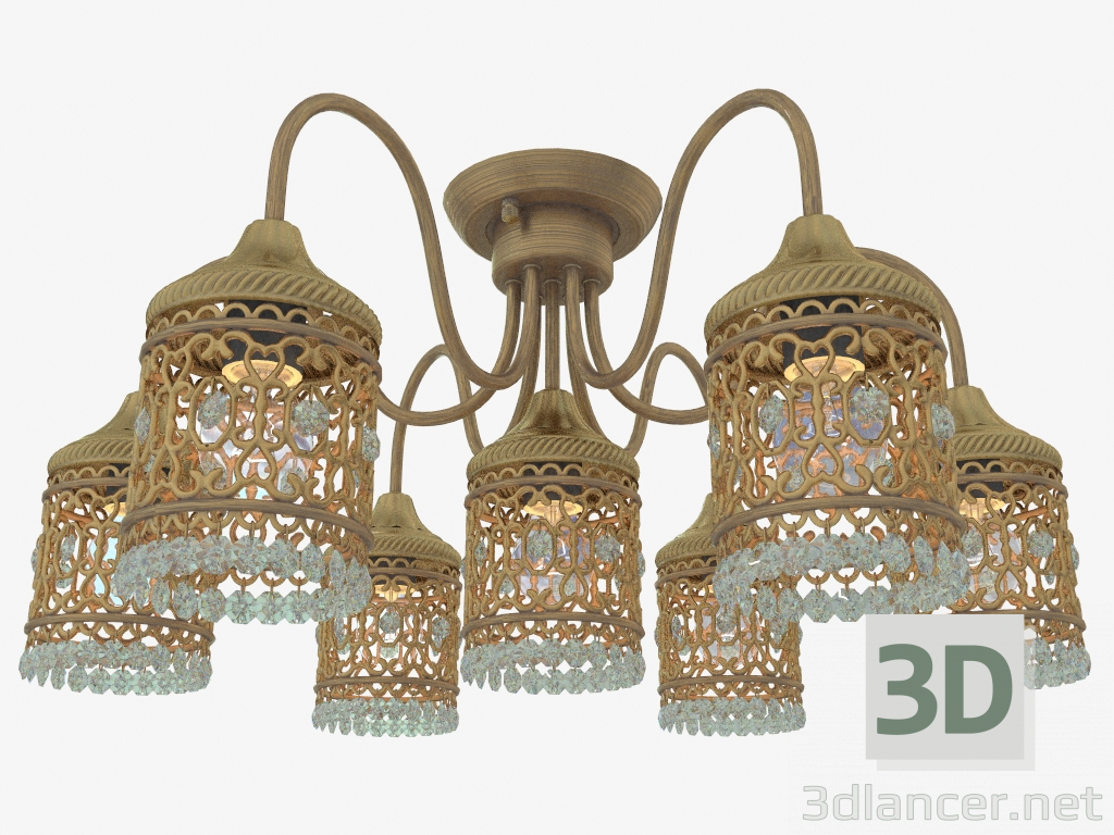 Modelo 3d Lustre de teto Salona (2641 7C) - preview