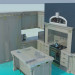 3d model Kitchen - preview