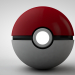 3d model Pokemon ball - preview