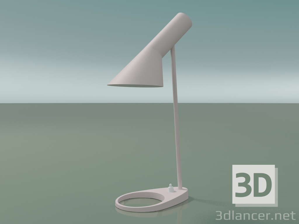 modello 3D Lampada da tavolo AJ TAVOLO MINI (20W E14, ROSA PALE) - anteprima