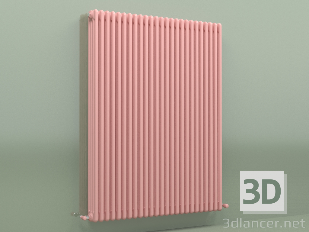 modèle 3D Radiateur TESI 4 (H 1500 25EL, Rose - RAL 3015) - preview