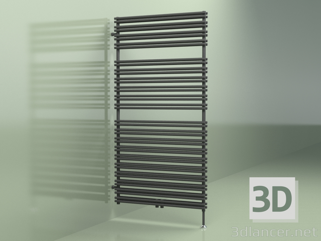 3d model Heated towel rail - Mauritius (MAU 18 09, RAL - 9005) - preview