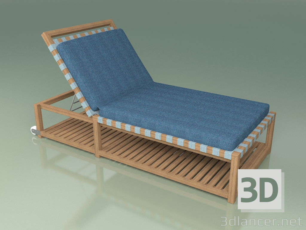 3D modeli Şezlong 142 - önizleme