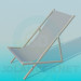 3d model Beach sunbed - preview