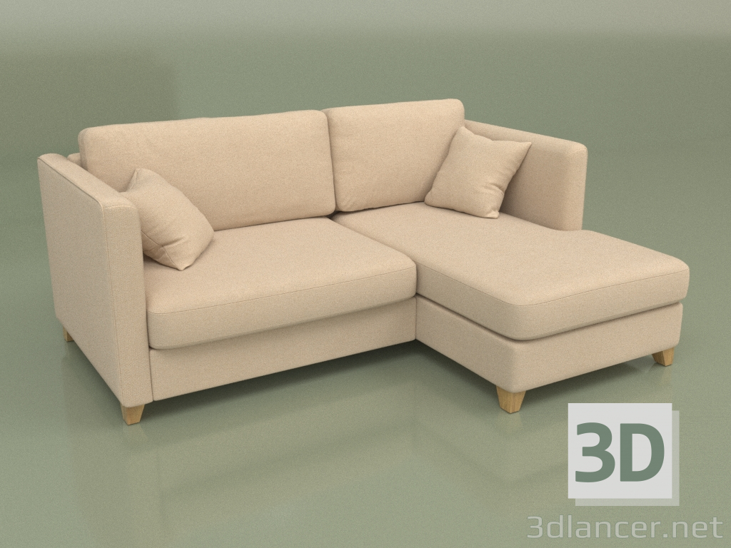 3d model Sofa Bari (EKL corner narrow) - preview